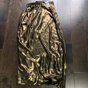 Brand new Wilfred metallic skirt